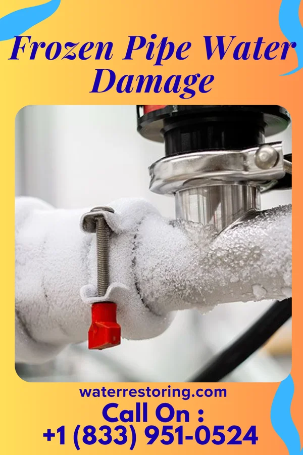 Frozen Pipe Water Damage in Lincoln Village, OH